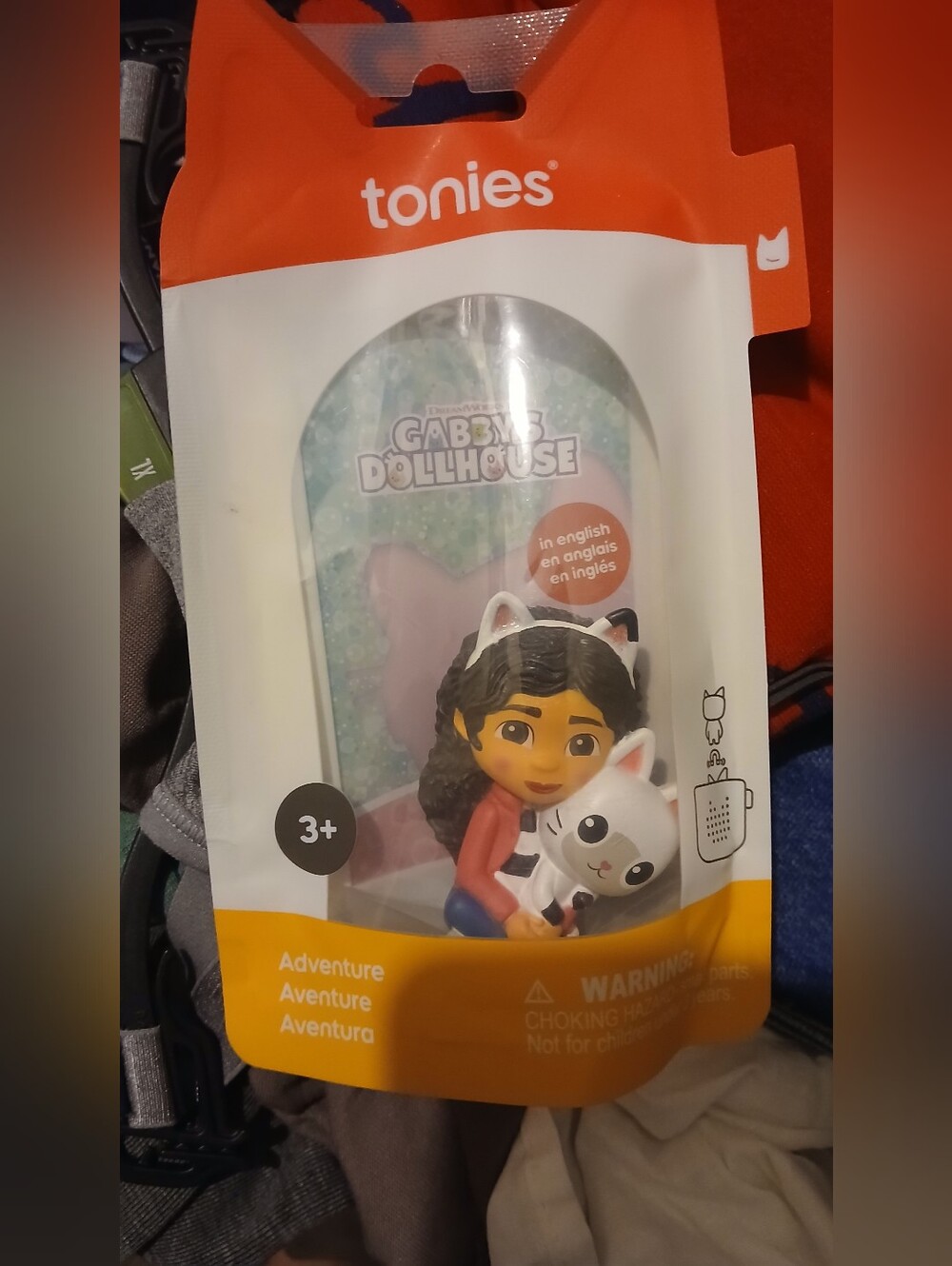 Tonies Gabby’s Dollhouse Adventure Tonie Figure - Orange/White